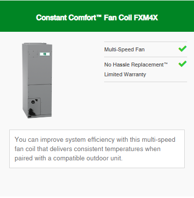 Fan Coil Constant Comfort™ Series 2