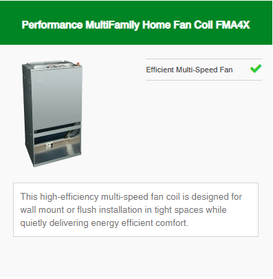 Fan Coil Performance Series 5