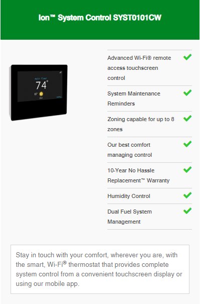 Heating and Cooling Thermostats 1